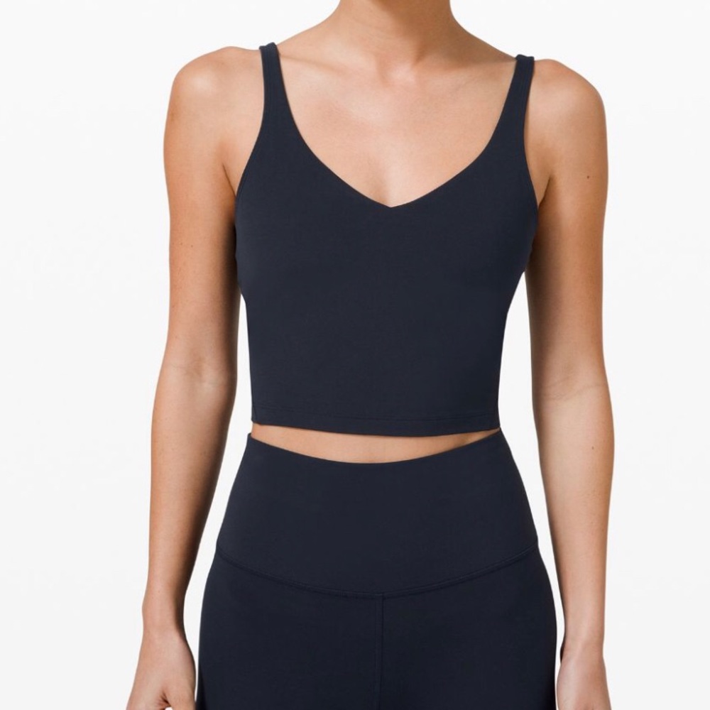 Lululemon Align Tank in size 2 in true navy
